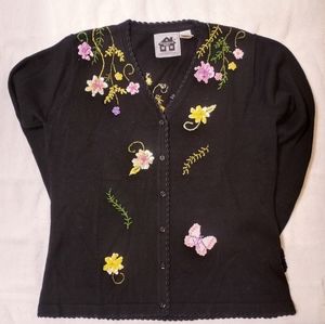 2 pc Set Storybook knits Sweater + tank SMALL